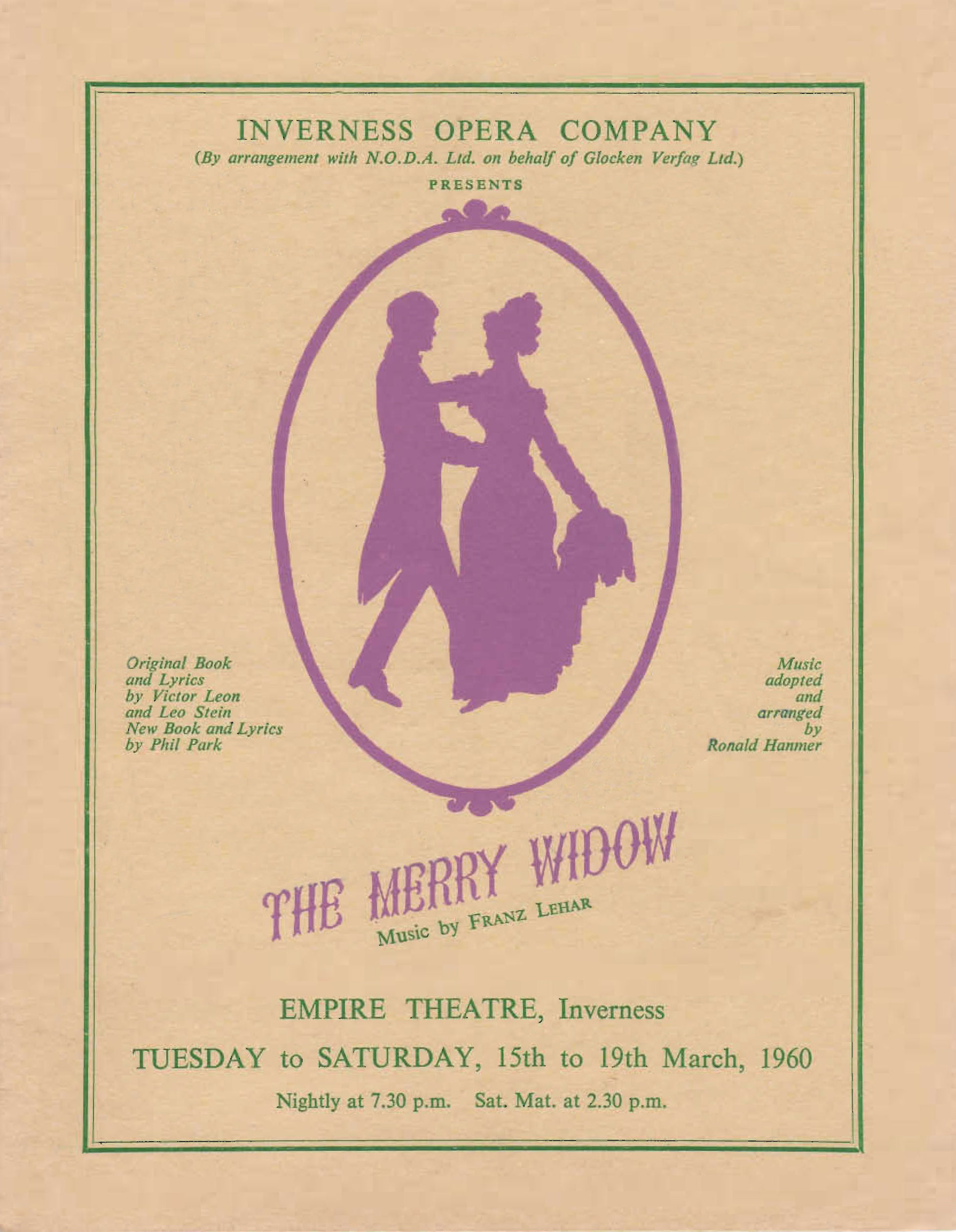 The Merry Widow : 1960