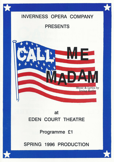 Call me Madam 1996